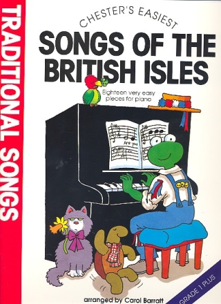 Chester's Easiest Songs of the British Isles for very easy piano Barrett, Carol, Ed