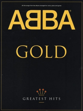 ABBA: Gold piano/vocal/guitar Songbook