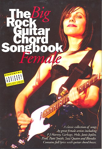 The big female rock guitar chord songbook