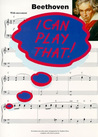 I can play that: Beethoven Songbook for piano