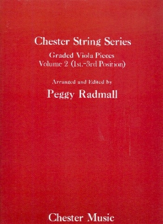 Chester String Series - Graded Viola Pieces vol.2 for viola and piano