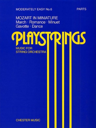 MOZART IN MINIATURE FOR STRING ORCHESTRA, PARTS FORBES, WATSON, ED