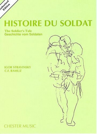 Histoire du Soldat  Studienpartitur (fr/dt/en)