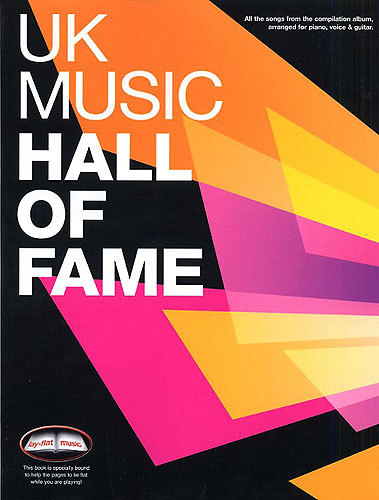 UK music hall of fame: Songbook piano/voice/guitar