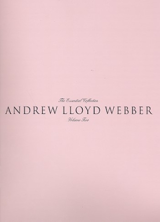 The essential A.L.Webber Collection vol.2: Songbook piano/voice/guitar