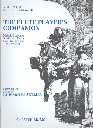 The flute players's companion vol.2 for flute Melodic exercises. studies and duets from the 18th and 19th centuries