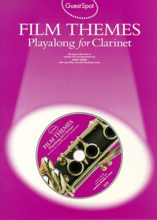 Film Themes (+CD) for clarinet Guest Spot Playalong