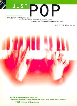 JUST POP PROGRESSIVE PIANO SOLOS DURO, STEPHEN, ED.