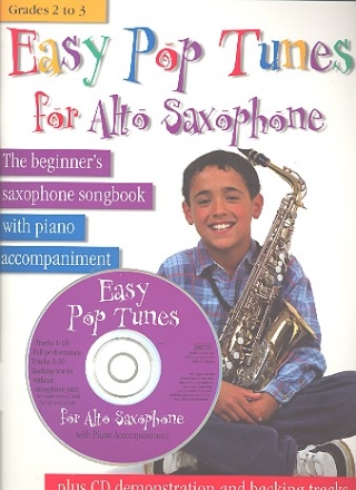 Easy Pop Tunes (+CD) for alto sax with piano accompaniment