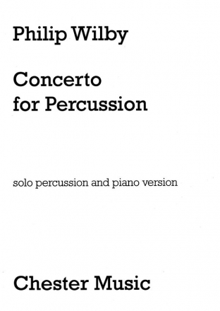 Philip Wilby: Concerto For Percussion Percussion, Piano Accompaniment Instrumental Work