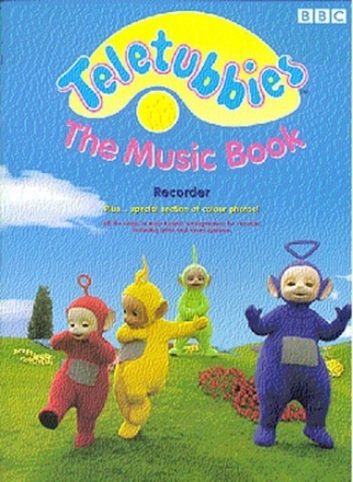 Teletubbies the Music Book songbook for recorder