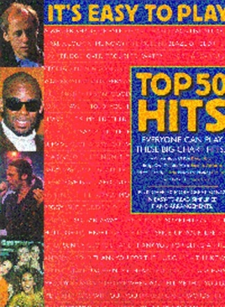 It's easy to play  Top 50 Hits vol.2: Songbook for voice and piano