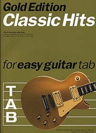 GOLD EDITION CLASSIC EDITION: SONGBOOK EASY GUITAR/TAB/VOCAL