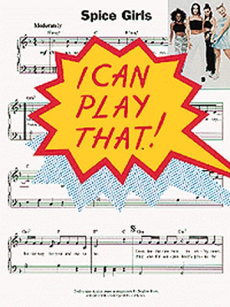 i can play that - Spice Girls: for easy piano (with lyrics and chords9