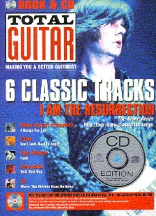 TOTAL GUITAR CLASSIC TRACKS VOL.1: 6 CLASSIC TRACKS FOR VOICE/GUITAR/ TABLARURE AND WITH CD