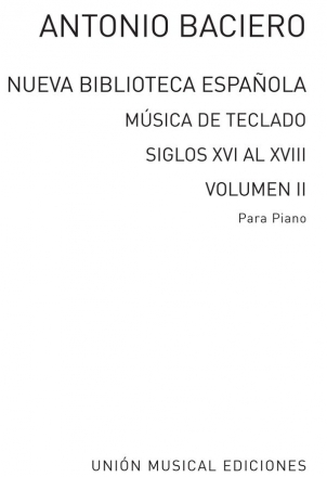 Nueva Biblioteca Espanola Vol.2 para piano