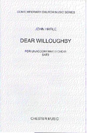 John Harle: Dear Willoughby SATB Vocal Score