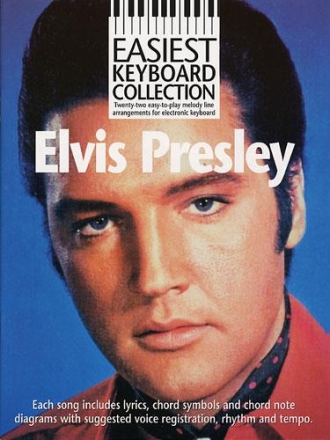 Elvis Presley for voice and keyboard Songbook