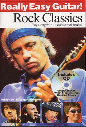 Rock Classics (+CD): Playalong with 14 Classic Rock Tracks really easy guitar