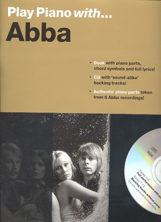 Play Piano with ABBA (+CD): songbook voice/piano