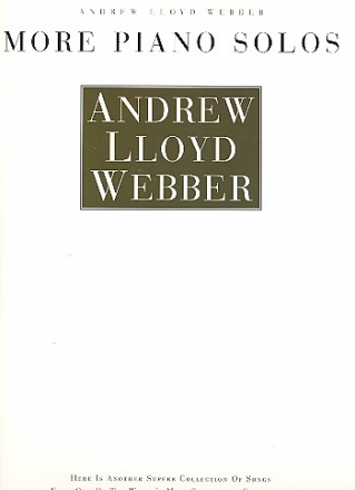 Andrew Lloyd Webber: More piano solos