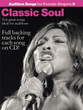 Classic Soul (+CD): Audition Songs for female Singers vol.9