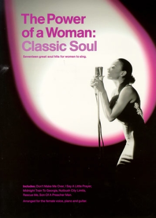 The Power of a Woman: Classic Soul Songbook piano/voice/guitar