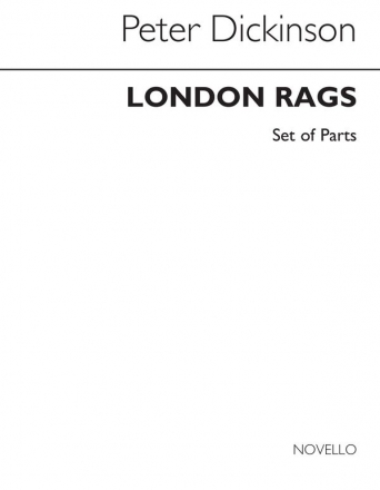 Peter Dickinson, London Rags For Brass Quintet (Parts) Blechblserquintett Buch