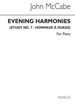 John McCabe, Evening Harmonies Klavier Buch