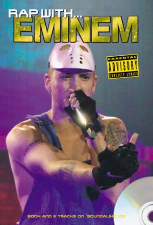 RAP WITH EMINEM: BOOK  FOR FULL LYRICS AND SOUNDALIKE CD