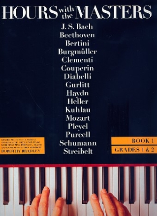 Hours with the Masters vol.1 Grades 1-2 (fr/en) for piano