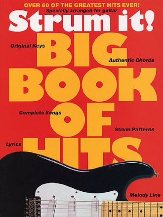 Strum it ! Big book of hits: for guitar and voice Songbook