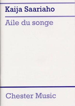 Kaija Saariaho: Aile Du Songe (Score) Flute, Orchestra Score