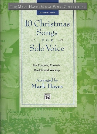 10 Christmas Songs vol.2 for medium high voice and piano