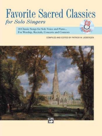 Favorite sacred Classics (+CD) 18 songs for medium high voice and piano