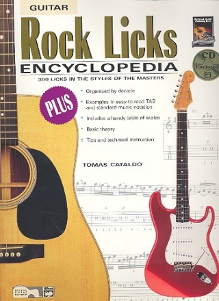 ROCK LICKS ENCYCLOPEDIA 300 LICKS IN THE STYLES OF THE MASTERS