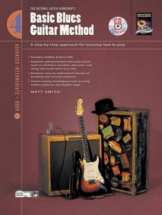 Basic Blues Guitar Method. Book 4. Bk/CD  Guitar teaching (classical)