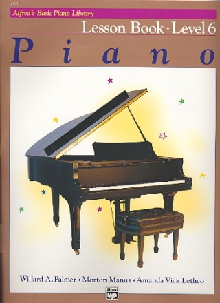 Alfred's Basic Piano Library piano lesson book level 6