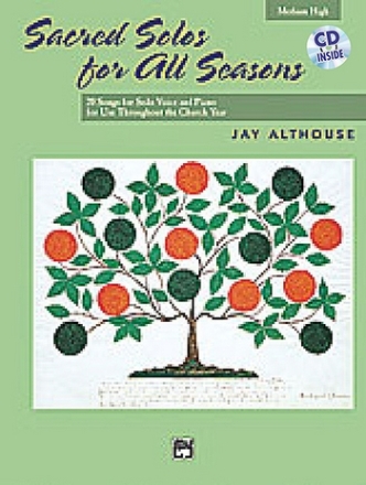 Sacred Solos for all Seasons.Med/H Bk/CD  Voice and piano (classical)