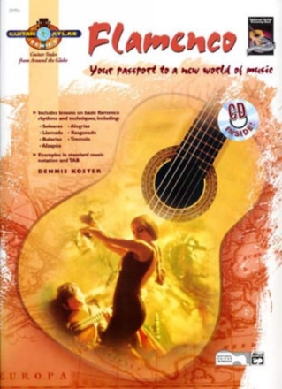 Guitar Atlas - Flamenco (+CD) for guitar/tab