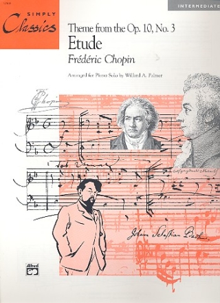 Etude Theme from the op.10,3 for piano