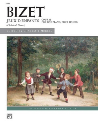 Jeux d'enfants op.22 for piano 4 hands score