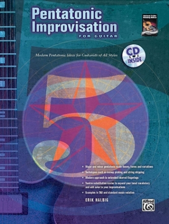 Pentatonic Improvisation (+CD) for guitar/tab