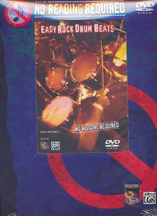 Easy Rock Drum Beats DVD-Video No Reading required