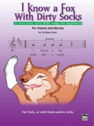 I know a Fox with dirty Socks for 1-2 violas (another string instrument ad lib) score