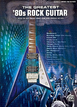 The greatest 80s Rock Guitar songbook vocal/guitar/tab authentic guitar tab edition