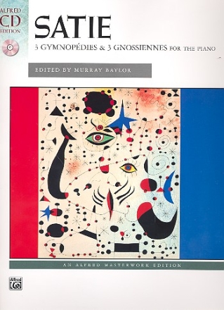 3 Gymnopdies et Gnossiennes (+CD) for piano