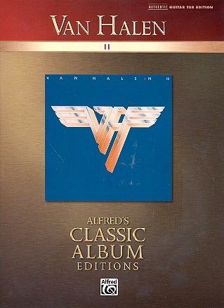 Van Halen vol.2 songbook vocal/guitar/tab authentic guitar tab edition