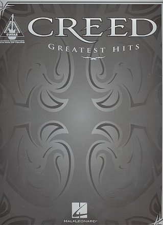 Creed: Greatest Hits songbook vocal/guitar/tab Recorded Versions