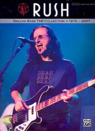 Rush: Deluxe Bass Tab Collection 1975-2007 songbook vocal/guitar/tab authentic guitar bass edition